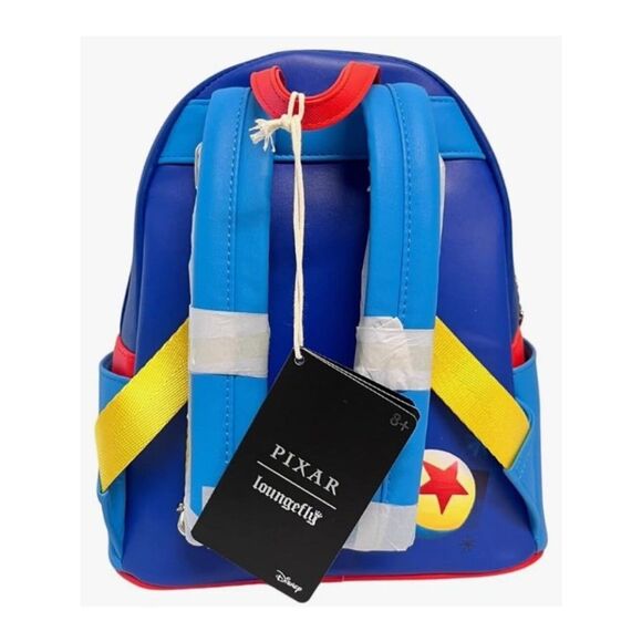 Loungefly Tin Toy Train Geri Lava Baby Bao Pixar Shorts Mini Backpack  NWT